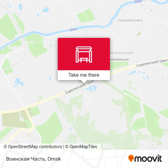 Воинская Часть map