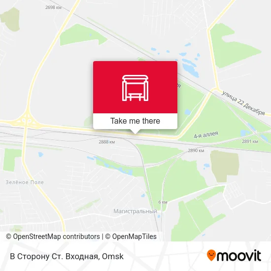 В Сторону Ст. Входная map
