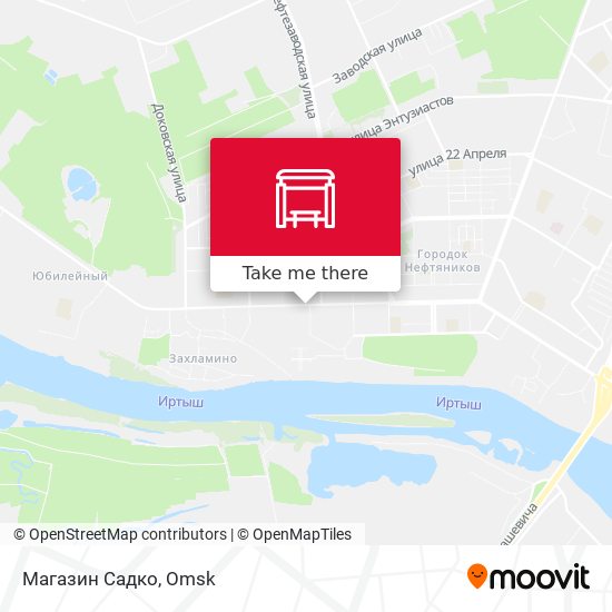 Магазин Садко map