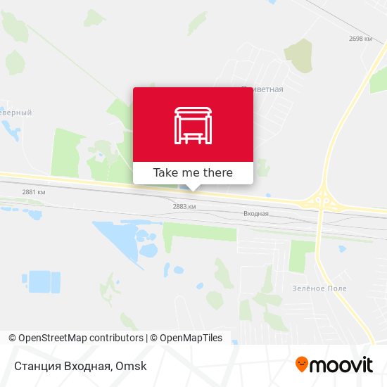 Станция Входная map