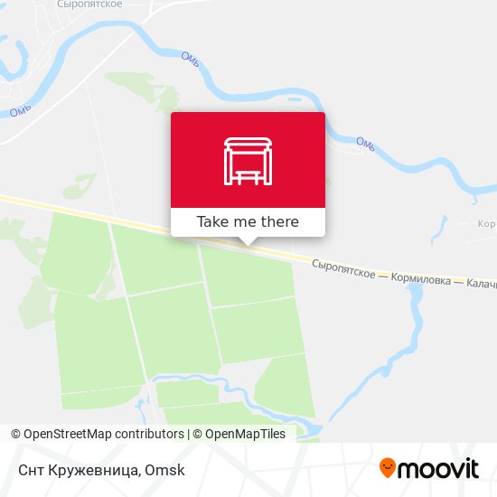 Снт Кружевница map