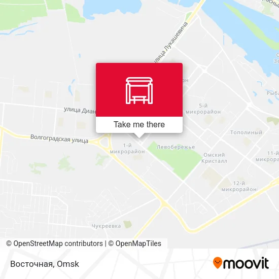 Восточная map