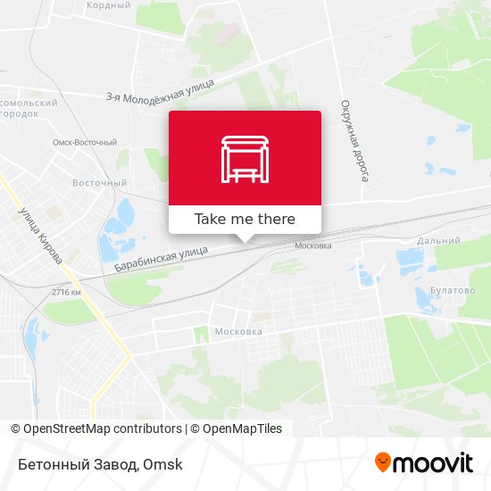Бетонный Завод map