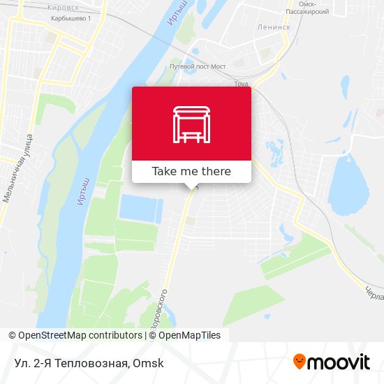 Ул. 2-Я Тепловозная map