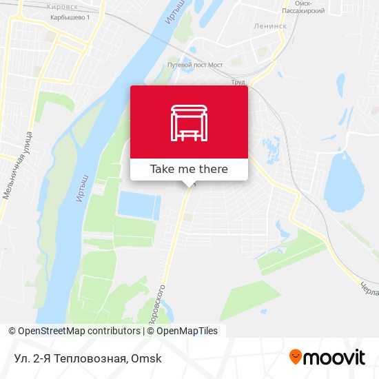 Ул. 2-Я Тепловозная map