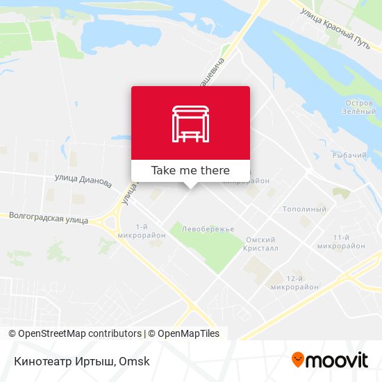 Кинотеатр Иртыш map