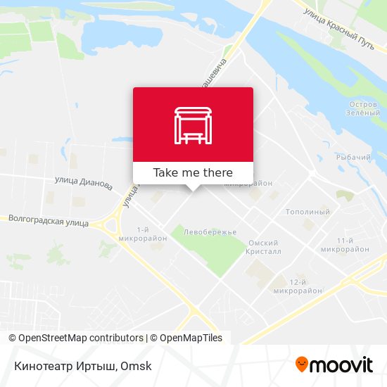 Кинотеатр Иртыш map