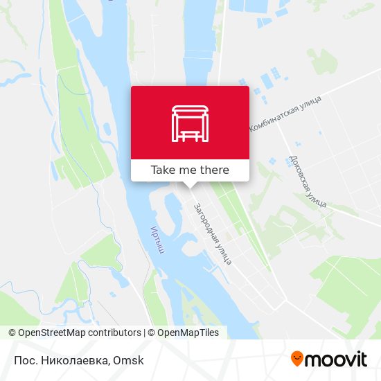 Пос. Николаевка map