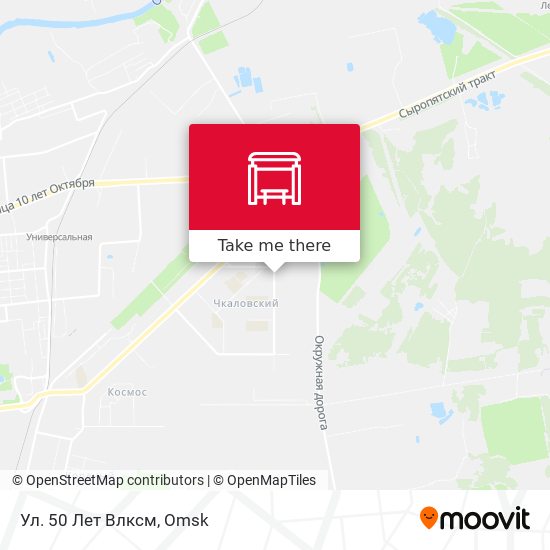 Ул. 50 Лет Влксм map