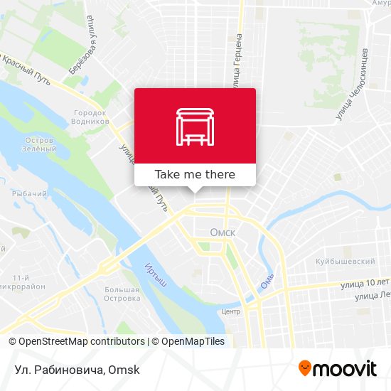 Ул. Рабиновича map