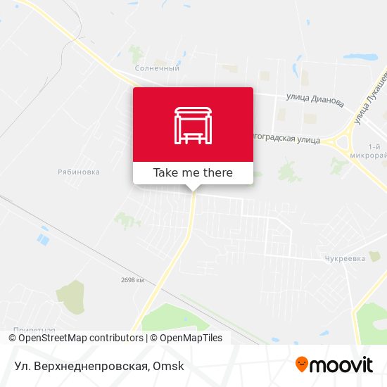 Ул. Верхнеднепровская map
