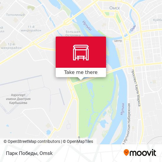 Парк Победы map