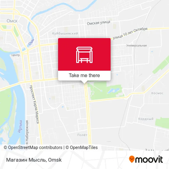 Магазин Мысль map