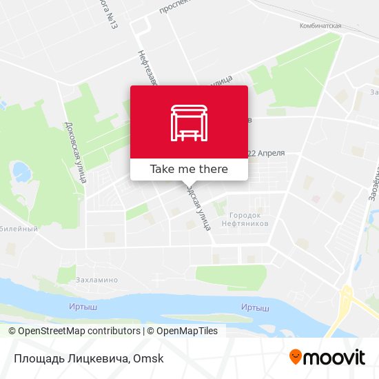 Площадь Лицкевича map