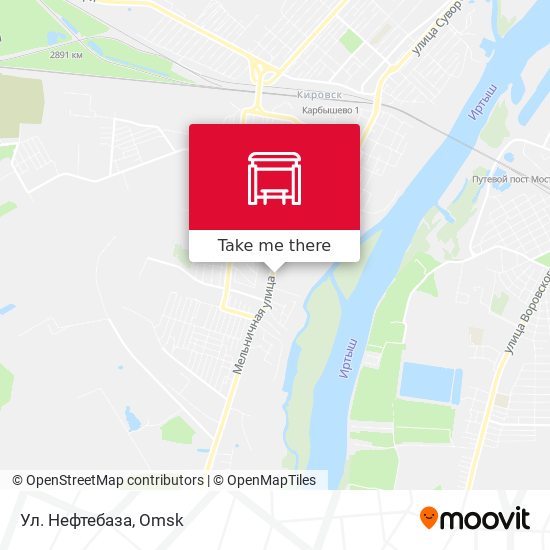 Ул. Нефтебаза map
