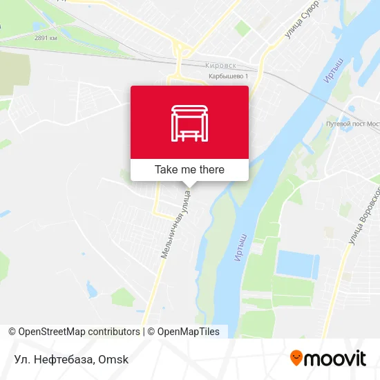 Ул. Нефтебаза map