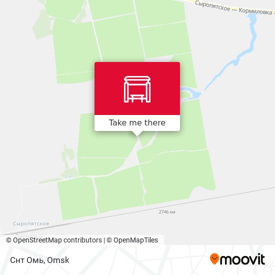Снт Омь map