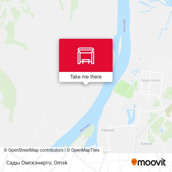 Сады Омскэнерго map
