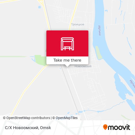 C/Х Новоомский map