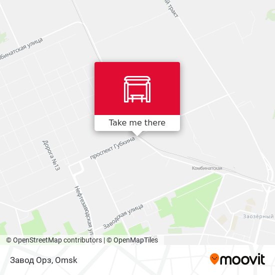 Завод Орз map