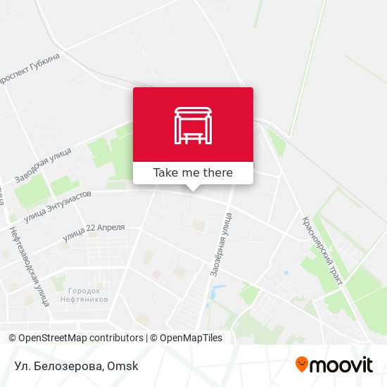 Ул. Белозерова map