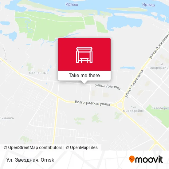 Ул. Звездная map