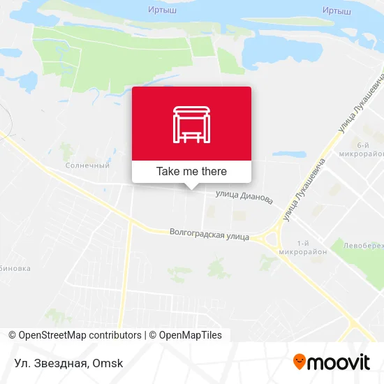 Ул. Звездная map