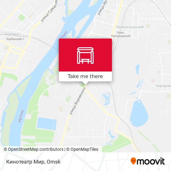 Кинотеатр Мир map