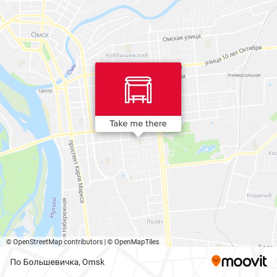 По Большевичка map