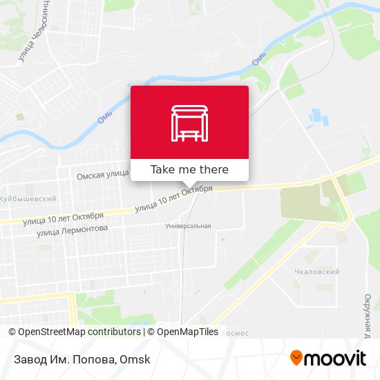 Завод Им. Попова map