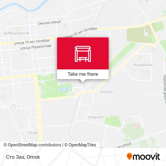 Сто Заз map