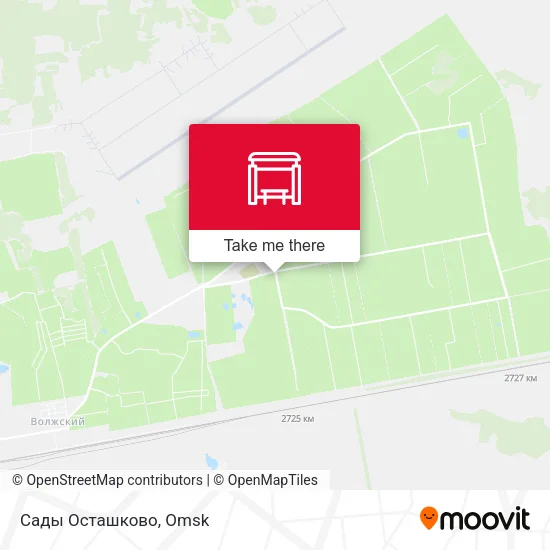 Сады Осташково map