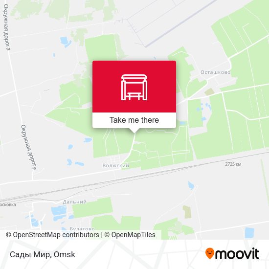 Сады Мир map