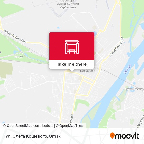 Ул. Олега Кошевого map