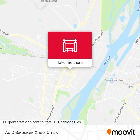 Ао Сибирский Хлеб map