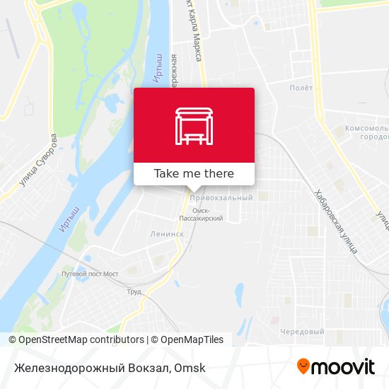 Железнодорожный Вокзал map