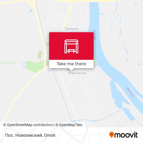 Пос. Новоомский map