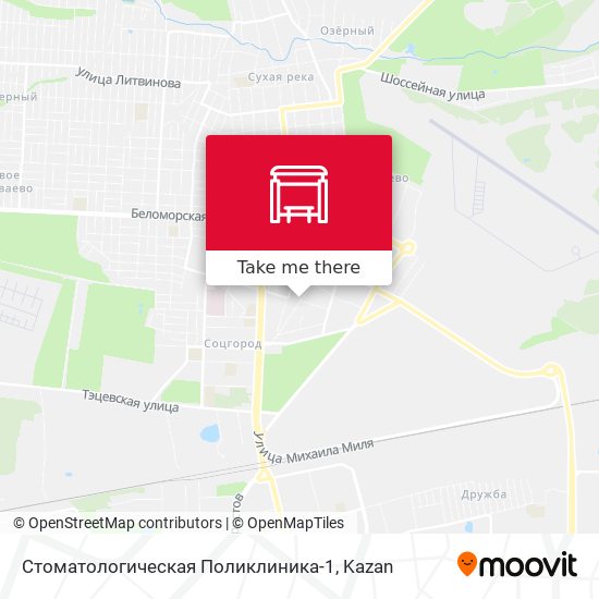 Стоматологическая Поликлиника-1 map