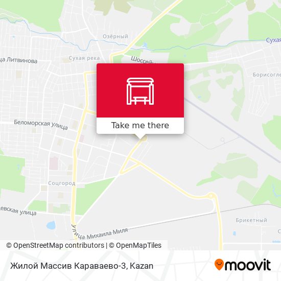 Жилой Массив Караваево-3 map