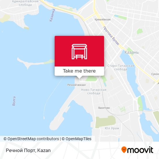 Речной Порт map