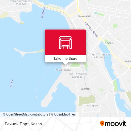 Речной Порт map
