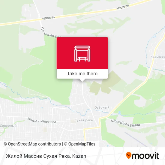 Жилой Массив Сухая Река map