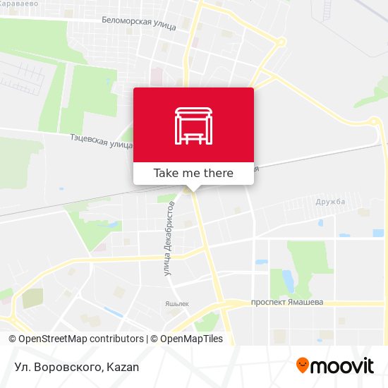 Ул. Воровского map