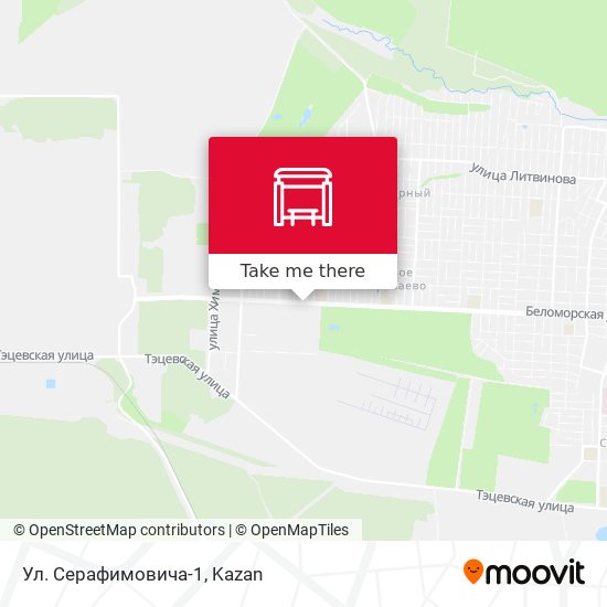Ул. Серафимовича-1 map