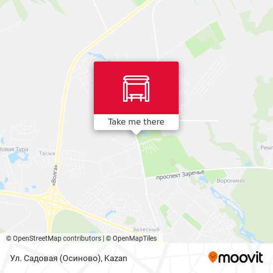 Ул. Садовая (Осиново) map