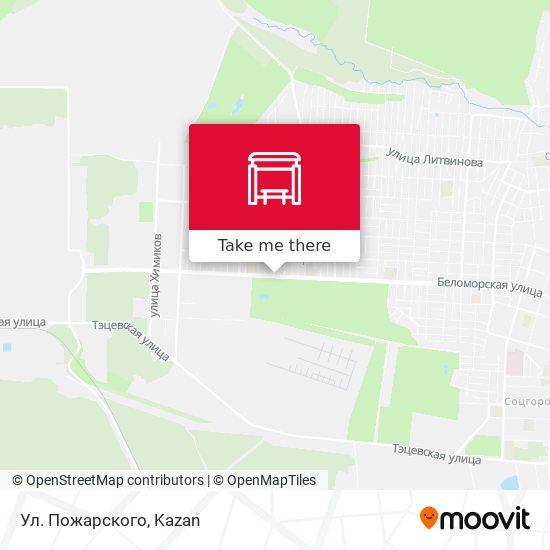 Ул. Пожарского map