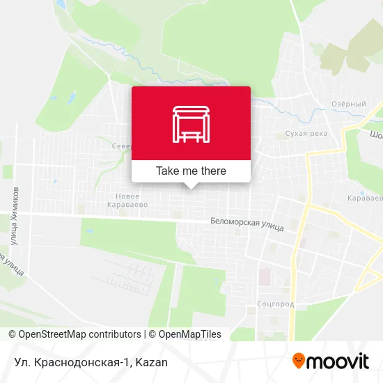 Ул. Краснодонская-1 map