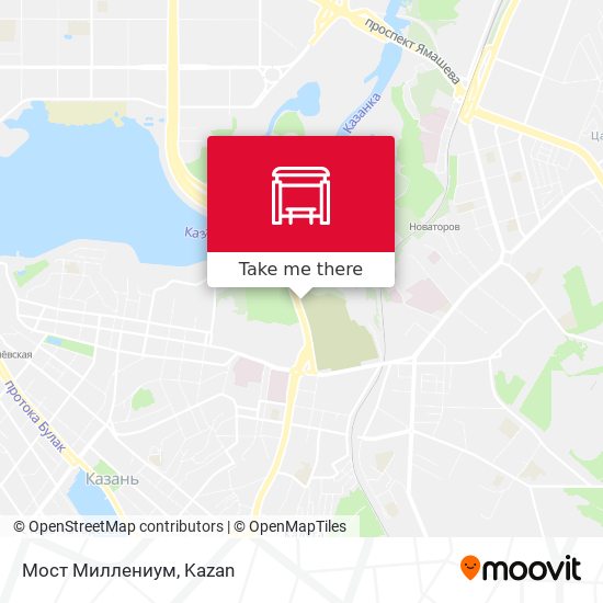 Мост Миллениум map
