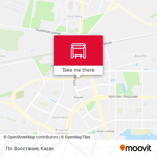 Пл. Восстания map