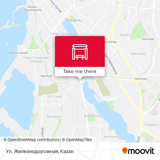 Ул. Железнодорожная map
